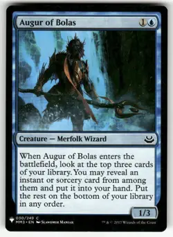 AUGUR OF BOLAS #30 MTG THE LIST REPRINTS - Image 1