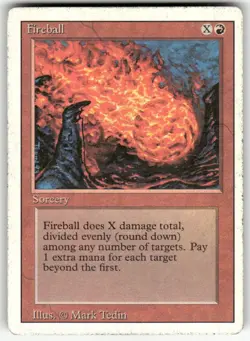 FIREBALL # MTG REVISED EDITION - Image 1