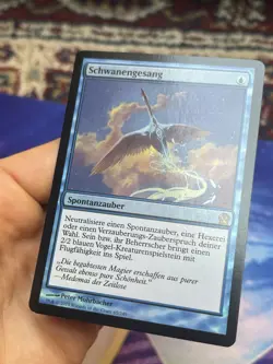 GERMAN OG Foil Swan Song • Theros • Nice Front / Back mp • Mtg (1785) - Image 5