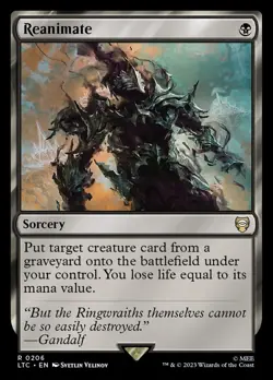🧙Reanimate R 0206 LTC LTR Tales Of Middle Earth MTG - Image 1