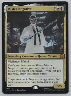 MTG - FOIL Mister Negative- Marvel's Spider-Man (SPM) -r534 - Image 1