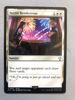 Mtg Carte Magic Final Fantasy Secret Rendezvous Tifa French NM - Image 1