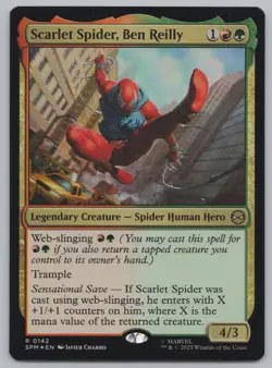 MTG - FOIL Scarlet Spider, Ben Reilly - Marvel's Spider-Man (SPM) -r533 - Image 1