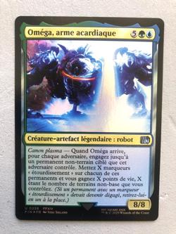 Mtg Carte Magic Final Fantasy Omega Heartless Evolution French FOIL NM - Image 1