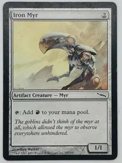 MTG Iron Myr Mirrodin Regular - Image 1