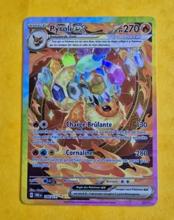 Carte pokemon Pyroli EX Alt Secrete 146/131 Evolutions prismatiques NM Fr PRE146 - Image 1