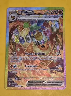 Carte pokemon Pyroli EX Alt Secrete 146/131 Evolutions prismatiques NM Fr PRE146 - Image 2