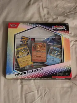 Pokemon Prismatic Evolutions Poster Collection Sealed Scarlet & Violet - Image 1