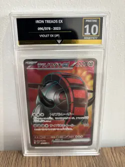 Iron Treads ex SR 096/078 SV1V Violet ex Pokemon Japanese Get Graded 10 Pristine - Image 1