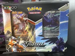 Pokemon TCG V Battle Deck Lycanroc vs. Corviknight Double Deck Bundle Sealed 820650809576 - Image 1