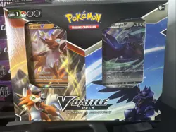 Pokemon TCG V Battle Deck Lycanroc vs. Corviknight Double Deck Bundle Sealed 820650809576 - Image 2