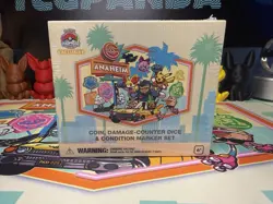 2025 Pokemon Worlds Coin Damage Counter Dice Marker Set Anaheim Worlds - Image 1