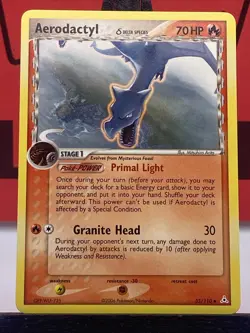 Aerodactyl 35/110 Holon Phantoms Pokemon TCG Regular Uncommon 2006 VLP - Image 3