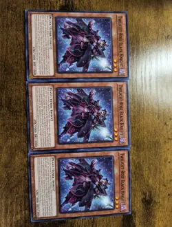 3x Twilight Rose Black Knight DOOD-EN005 Common Doom Of Dimensions Yugioh NM - Image 1