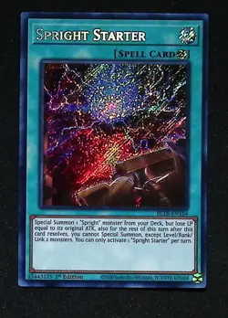 Spright Starter - BLTR-EN104 - Secret Rare - 1st Edition - Yugioh - Image 1