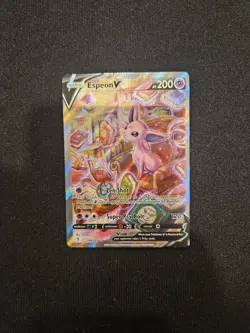 Espeon V 180/203 - Evolving Skies Alternate Full Art Pokemon Card - Image 1
