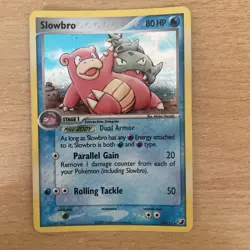 Pokemon Holo Rare Card : Slowbro 13/115 ( Ex Unseen Forces) - Image 1