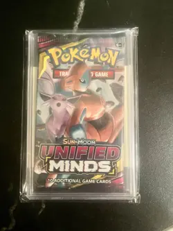 Pokemon TCG Unified Minds 10 Card Booster Pack Sealed (4 Packs) Sun & Moon Set - Image 3