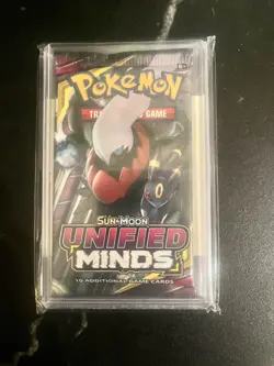 Pokemon TCG Unified Minds 10 Card Booster Pack Sealed (4 Packs) Sun & Moon Set - Image 5