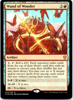 Wand of Wonder - FOIL - Commander Legends: Battle for Baldur's Gate - 204 LP - Image 1