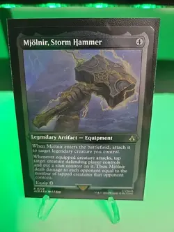 Mjolnir, Storm Hammer (Foil Etched) Universes Beyond: Assassin's Creed Foil - Image 1