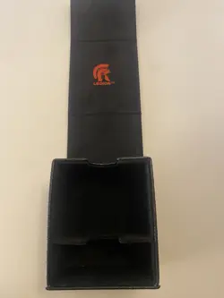 MTG Legion Storage Deck Box Dragon Scale Black Rare HTF - Image 2