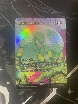 Mindbreak Trap (Borderless) - Marvel Universe Eternal-Legal Foil MTG - Image 1
