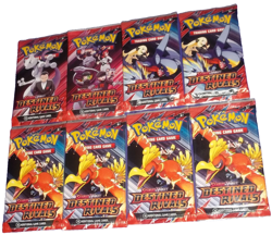 POKEMON SCARLET & VIOLET LOT (8) BOOSTER PACKS DESTINED RIVALS NISP - Image 3