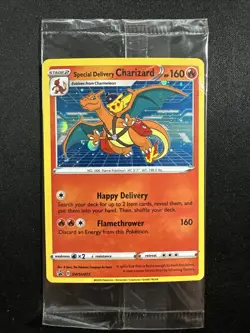 Special Delivery Charizard #SWSH075 Pokemon Center SEALED PROMO - Image 1
