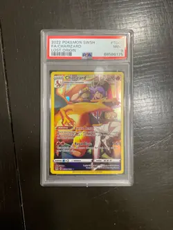 Pokemon TCG Charizard Lost Origin TG03/TG30 Holo Ultra Rare PSA 9 Mint - Image 1
