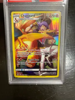 Pokemon TCG Charizard Lost Origin TG03/TG30 Holo Ultra Rare PSA 9 Mint - Image 2