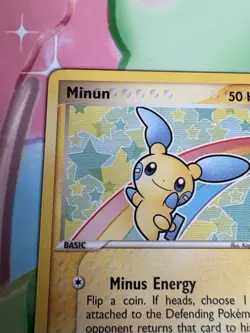 2004 Pokemon Minun Common Hidden Legends 67/101 NM - Image 2