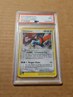 PSA 9 2003 POKEMON EX SALAMENCE HOLO DRAGON COSMOS - Image 1