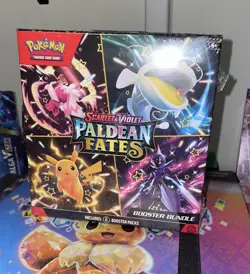 Pokemon TCG Scarlet & Violet Paldean Fates Booster Bundle. Sealed. BryeCollects - Image 1