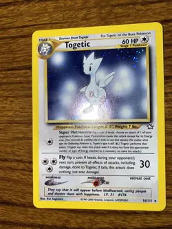 Pokemon - Togetic - HoloFoil! - Neo Genesis 16/111 - See Pics! Great Condition! - Image 4