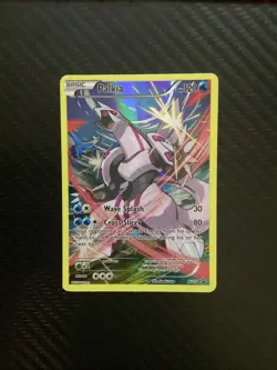 2015 Pokemon XY Black Star Promos XY75 Palkia LP - Image 1