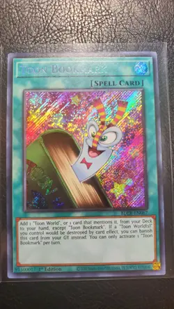 Toon Bookmark 1st Ed BLCR-EN067 M PF Yu-Gi-Oh - Image 1