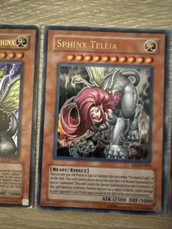 Yu-Gi-Oh! Sphinx Trio EP1-EN001, 002,003 Telia, Andro, Theinen the Great MP - Image 3