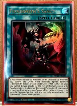 Fiendsmith’s Sanct Ultra Rare Mint Condition Yu-Gi-Oh! Card [MP25-EN229] - Image 1