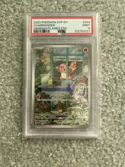 Pokemon TCG Charmander Obsidian Flames Promo #044 PSA 9 Graded Card Holo 2023 - Image 1