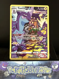 Pokemon Card Toxtricity GG09/GG70 Crown Zenith Galarian Gallery Holo Near Mint - Image 1