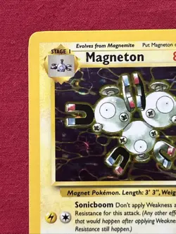 Magneton 26/62 Holo Shiny Card Excellent Condition Pokemon (T87) - Image 3