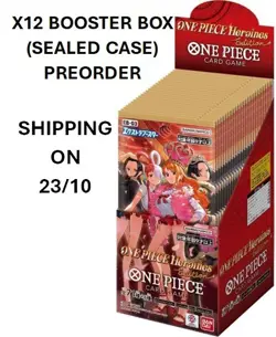 (Pre-Order) Bandai One Piece Card Game Heroines EB-03 Case Japanese New Sealed - Image 1