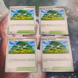 4x Forest of Vitality 117/132 Mega Evolution Pokemon TCG Near Mint Card Playset - Image 2