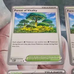 4x Forest of Vitality 117/132 Mega Evolution Pokemon TCG Near Mint Card Playset - Image 3