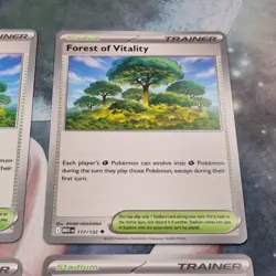 4x Forest of Vitality 117/132 Mega Evolution Pokemon TCG Near Mint Card Playset - Image 4