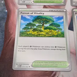 4x Forest of Vitality 117/132 Mega Evolution Pokemon TCG Near Mint Card Playset - Image 5