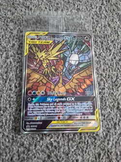 SEALED Moltres Zapdos Articuno GX SM210 Pokemon Hidden Fates Promo card RARE - Image 1