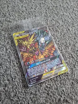 SEALED Moltres Zapdos Articuno GX SM210 Pokemon Hidden Fates Promo card RARE - Image 3
