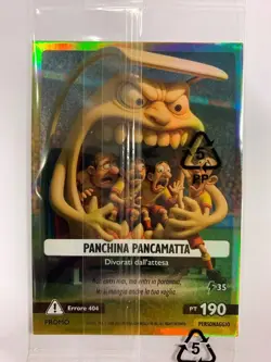 SKIFIDOL ITALIAN BRAINROT CARD PROMO ALLUCINAZIONE COSMICA PANCHINA PANCAMATTA - Image 1